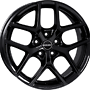 BORBET Y 70740100557,1BG 7,0x17 5x100 ET 40 ML 57,1 Serie black glossy 7x17 5x100 ET40.00 gloss black