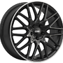 CMS 8X19 5/114,3  C25/DRB/ET40  C25 809 40 10 DRB CMS 8x19 5x114,3 ET40.00 gloss black / polished lip