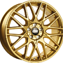 CMS 7,5X18 5/112  C25/CG/ET47   C25 758 47 60S CGold CMS 7,5x18 5x112 ET47.00 complete gold gloss