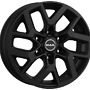 MAK GRAVEL matt black 7.5Jx18 ET47 6x120x74.5 (wintertauglich) 7,5x18  ET47.00 dull black