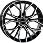 IT WHEELS WHEELS TIARA 8x18 5x112 ET45.00 gloss black / polished