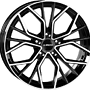 IT WHEELS WHEELS TIARA 8x19 5x114,3 ET45.00 gloss black / polished