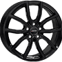 AUTEC Vidron-s 7,0x17 5/100 ET51 (57,1) Autec Schwarz 7x17 5x100 ET51.00 gloss black