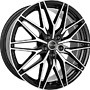  8x19 5x120x+45 AC-MB6 AVUS (BLACK POLISHED) 8x19 5x120 ET45.00 gloss black / polished