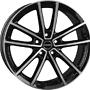 BORBET W 8,0X20 5X114,3 ET36 MB72,5 BLACK 8x20 5x114,3 ET36.00 gloss black / polished