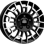 MAK MAK NOMAD 7X17 6X120 ET50 74.5 (BLACK MIRROR) 7x17  ET50.00 gloss black / polished
