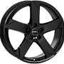 RIAL FELGE: RIAL - KK DIAMOND-BLACK 5X14 LK:5/100 ET:38 ML:57,1 5x14 5x100 ET38.00 gloss black