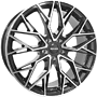  8,0X19 MNC WHEELS GP15-FF 5/130 ET42,5 CH66,4 8x19 5x130 ET42.00 gloss black / polished