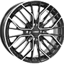 IT WHEELS WHEELS TIARA 4 7x18 4x100 ET38.00 gloss black / polished