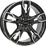 IT WHEELS WHEELS GINA 7,5x17 5x114,3 ET38.00 gloss black / polished