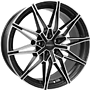  WHEELS GP18 8x19 5x112 ET29.00 dull black / polished