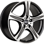 RONAL 8,5X18 RONAL R55 SUV 5/112   ET30 CH76 8,5x18 5x112 ET30.00 mattschwarz-frontkopiert