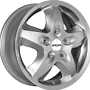 RONAL R44 7x17 6x130 ET55.00 kristallsilber