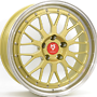 DESIGN 8,5X19 MB DESIGN LV1   5/120 ET33 CH72,6 8,5x19 5x120 ET33.00 gold / polish