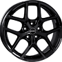 BORBET Y 65640108572,5BG 6,5x16 5x108 ET 40 ML 72,5 Multiflex black glossy 6,5x16 5x108 ET40.00 gloss black
