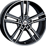 AUTEC 8.5x20, S:5x120.0x64.1, ET:40.0, AUTEC: Rias  AUTEC 8,5x20 5x120 ET40.00 black metallic / polished