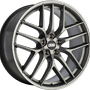 BBS BBS CC-R 9.5X20 5X112 ET48 82 (PLATINUM MATT   M & S CC0601) 9,5x20 5x112 ET48.00 gunmetal / polished