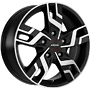 RONAL RONAL R64 7X17 5X130 ET33 NB 84,1 ( JETBLACK-MATT-FRONTKOPIERT  012.4432.016 ) 7x17 5x130 ET33.00 jetblack-matt-frontkopiert