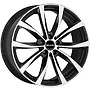 MAK WOLF BLACK MIR 5X108 ET45 HB72  MAK 7,5x17 5x108 ET45.00 gloss black / polished