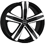 MAK STONE5 BLACK MIR 5X130 ET62 HB78.1  MAK 7x17 5x130 ET62.00 gloss black / polished