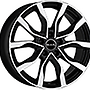 MAK HIGHLANDS BLACK MIR 5X120 ET40 HB72.6 9.5x20  9,5x17 5x120 ET40.00 gloss black / polished