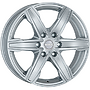 MAK 7.5x17, S:6x130.0x84.1, ET:55.0, MAK: King 6  MAK 7,5x17 6x130 ET55.00 silver