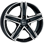 MAK 7.5Jx17 H2 ET33 5x130x84.1 KING 5 ice black MAK 7,5x17 5x130 ET33.00 dull black / polished