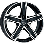 MAK 7.5x17, S:5x112.0x66.6, ET:51.0, MAK: King 5  MAK 7,5x17 5x112 ET51.00 dull black / polished