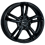 MAK 6.5x16, S:5x112.0x66.45, ET:45.0, MAK: Emblema  MAK 6,5x16 5x112 ET45.00 gloss black
