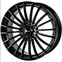 BROCK B24 BL. 4X100 ET38 HB63.4 7x17 4x100 ET38.00 schwarz lackiert