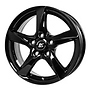 BROCK RC 30 BLACK GLO 5X114.3 ET50.5 HB67.1 7.5x18  7,5x18 5x114,3 ET0.50 schwarz lackiert