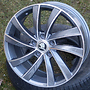 REPLICAS ŠKODA Octavia 3 7x17 5x112 ET45.00 antracit + leštěný