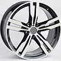 Racing Line B5327 BMW 8,5x21 5x120 ET25.00 černá + leštění