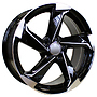 Racing Line B5185 AUD 7,5x17 5x112 ET45.00 černá + leštění