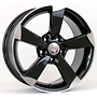 Racing Line BK217 AUD 8,5x19 5x112 ET45.00 černá + leštění