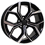  DY1217 Skoda 7,5x17 5x112 ET45.00 černá + leštění