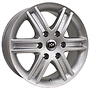  KM1016 Racing line 7x16 6x130 ET60.00 stříbrná