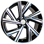 Racing Line B5805 VW 7,5x17 5x100 ET45.00 černá + leštění