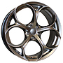 Racing Line L1664 Alfa 8,5x20 5x110 ET31.00 titanová metalíza