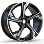 Racing Line B5419 AUD 8,5x19 5x112 ET40.00 černá + leštění