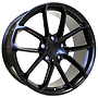 Racing Line H5084 PORCH 9,5x20 5x130 ET45.00 černá matná