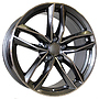 Racing Line BK690 AUD 7,5x17 5x100 ET40.00 šedivá + leštění