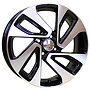 Racing Line A422 Kia 6x15 4x100 ET45.00 černá + leštění