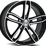  S338 Skoda 8x18 5x120 ET35.00 černá lesklá + leštění