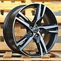 Racing Line F5302 Volvo 7,5x19 5x108 ET50.50 černá mátná + leštění