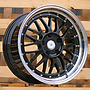 Racing Line A1025 Racing line 8x18 5x120 ET35.00 černá + leštěný límec