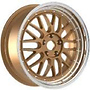 Racing Line A1025 Racing line 7,5x17 5x120 ET34.00 zlatá + leštěný límec