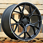 Racing Line FBX120 MER 9,5x20 5x112 ET43.00 černá matná + leštěný límec