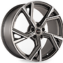  AF20 Skoda 8,5x19 5x112 ET48.00 šedivá matná + leštění