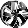 CMS C32 Skoda 8,5x20 5x114,3 ET54.00 černá lesklá + leštění